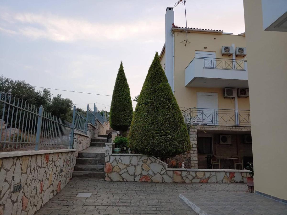 Villa Christine - Maisonettes With Fireplace Aliveri Extérieur photo