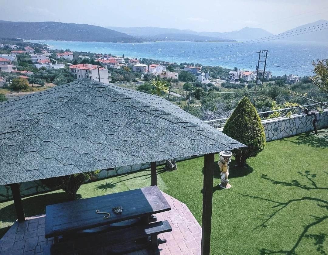 Villa Christine - Maisonettes With Fireplace Aliveri Extérieur photo